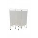 Paravents sur roulettes 3 panneaux SURE CHECK  H. 1,60 x l. 0.60 m  -  880/3E/S