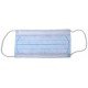Boite de 50 Masques Respiratoires 3 plis non tissé couleur Blanche - M517