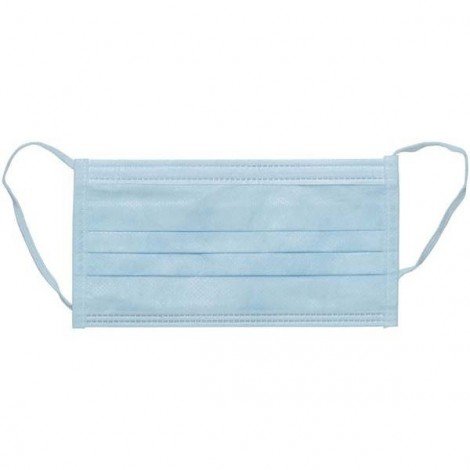 Masque de chirurgie 3 Plis non tissé avec barrette nasale boite de 25 - M516