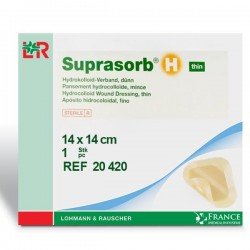 Pansement hydrocolloïde Border Suprasorb® H 14x14cm Boite de 5 - 20420