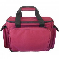MALLETTE Classic Med Bag souple polyvalente Medecins-Infirmiers couleur bordeau-TRI010