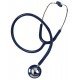 Stéthoscope Classique Couleur Marine avec Bague Anti-froid sur chaque Pavillon - CC1202001